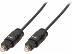 LogiLink Toslink - kábel Toslink 1m čierny (CA1006)