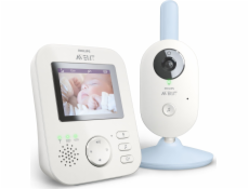 Philips AVENT Baby monitor SCD835/26 video 300 m FHSS Blue  White