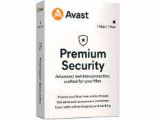 Avast Premium Security for Mac - 1 PC 1Y