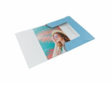 Desky na dokumenty Esselte Colour Breeze, kartonové, svěží modrá