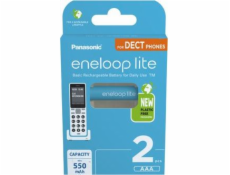 Panasonic Akumulator Lite AAA / R03 550mAh 2 szt.