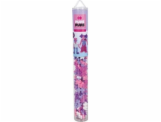 Plus Plus tehly Glitter tube 100 kusov