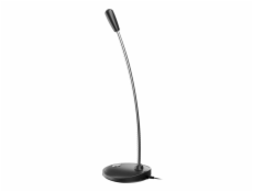 PLATINET stolní mikrofon do kanceláře/domácnosti, USB