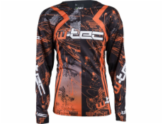 W-Tec Motocyklové tričko NF-5105 čierno-oranžové XXL (12166-2-XXL)