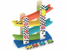 Autodráha, klouzačka s auty Autodráha, klouzačka s auty