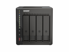 QNAP TS-453E-8G (4core 2,6GHz, 8GB RAM, 4x SATA, 2x M.2 NVMe slot, 2x HDMI 4K, 2x 2,5GbE, 4x USB)