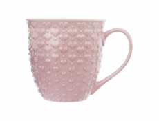 Hrnek ORION Srdce 0,58l Pink