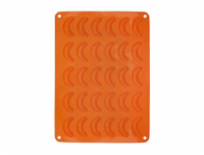 Forma na 30 ks rohlíčků silikon oranžová