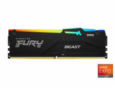 KINGSTON FURY Beast Black RGB EXPO 16GB DDR5 5200MHz / CL36 / DIMM