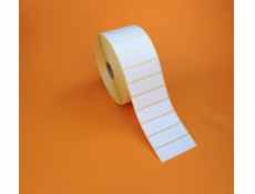 Label, Paper, 57x19mm; Thermal Transfer, Z-Select 2000T, Coated, Permanent Adhesive, 25mm Core, Perforation Label, Paper, 57x19mm; Thermal Transfer, Z-Select 2000T, Coated, Permanent Adhesive, 25mm Core, Perforation