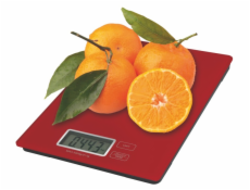 Emos kuchyňská digitální váha TY3101R, červená