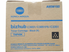 Konica Minolta toner A95W150, black, 13000str., TNP-49K, Konica Minolta Bizhub