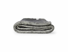 NEDIS elektrická deka/ 2 osoby/ 160 x 140 cm/ 9 nastavení teploty/ ochrana proti přehřátí/ digi. ovládání/ Flanel Fleece
