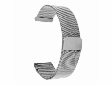 Tactical 699 Loop Magnetický Kovový Řemínek 22mm Silver