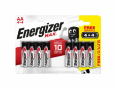 Baterie Energizer MAX AA/R06, Blistr(4+4)