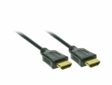 Solight HDMI kabel s Ethernetem, HDMI 1.4 A konektor - HDMI 1.4 A konektor, blistr, 2m - SSV1202