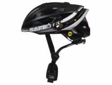 SAFE-TEC Chytrá Bluetooth helma/ Repro/ MIPS/ TYR3 Black-silver XL