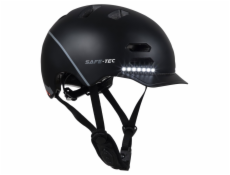 SAFE-TEC Chytrá Bluetooth helma/ SK8 Black L