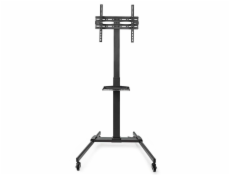 NEDIS podlahový TV stojan/ 32 - 55 / 35kg/ Design Premium Column/ Snap-lock/ ocel/ černý