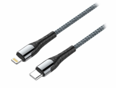 Colorway Datový Kabel USB-C/ Apple Lightning/ 3A/ Fast Charging / 1m/ Šedivý