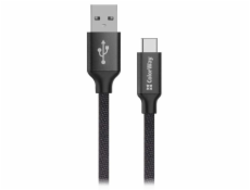Colorway Datový Kabel USB/ USB-C / 2.4A/ 2m/ Černý
