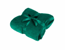 Teesa Koc polarowy 200x220 cm TEESA - zielony