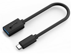 GENIUS ACC-C2AC redukce z USB-C na USB-A, černá