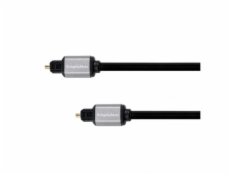 Kabel Kruger&Matz Toslink - Toslink 0.5m czarny (KM1219)