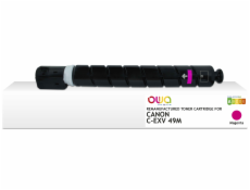 OWA Armor toner kompatibilní s Canon C-EXV49M, 19000st, červená/magenta