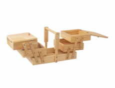 Box na šitie rozkladacie 60x19x18 cm drevo