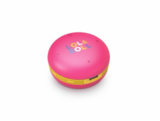 Energy Sistem Lol&Roll Pop Kids Speaker Pink, Přenosný Bluetooth repráček s výkonem 5 W a funkcí omezení výkonu