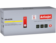 Activejet ATH-415YN toner pre HP printer; Replacement HP 415A W2032A; Supreme; 2100 pages; Yellow with chip