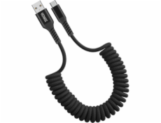 YCU 500 BK Kroucený kabel USB A/C YENKEE