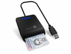 CONNECT IT USB čtečka eObčanek a čipových karet, ČERNÁ