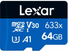 Lexar MicroSDXC UHS-I 64 GB LMS0633064G-BNNNG Karta 