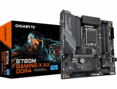 GIGABYTE B760 GAMING X AX DDR4 / Intel B760 / LGA1700 / 4x DDR4 / 2x M.2 / DP / HDMI / WiFi / mATX