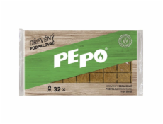 PE-PO dřevěný podpalovač 32 podpalů PEPO