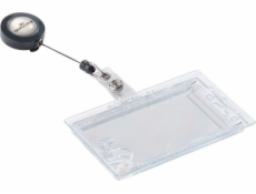 Sponky DURABLE držiak na ID odznaky na 2 magnetické karty, 10 kusov