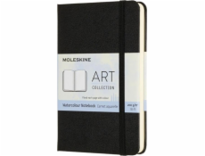 Moleskine Notes Art Watercolor MOLESKINE P (9x14cm), 60 strán, čierna