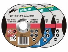 Wolfcraft Wolfcraft řezací kotouč o115x1,0x22,2mm INOX 1685999