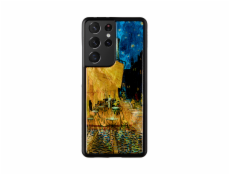 iKins case pre Samsung Galaxy S21 Ultra cafe terrace black