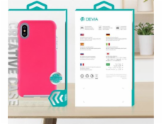 Devia KimKong Series Case iPhone XS Max (6.5) ružová červená