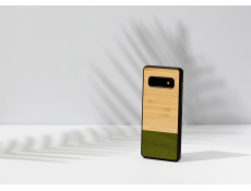 MAN&WOOD SmartPhone case Galaxy S10 Plus bamboo forest black