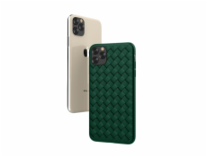 Devia Woven Pattern Design Soft Case iPhone 11 Pro Max green