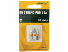 Bit Strend Pro S2 plochý 0,5x3,0 mm 3 ks