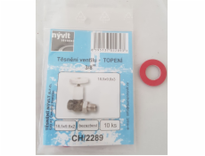 Tesnenie sada 10 ks 3/8 18,5x9,6x2 kúrenárske šróbenie