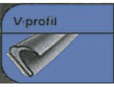 Těsnění VE100H 9x7 mm hnědé