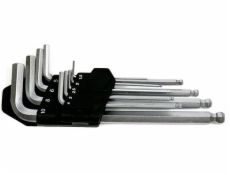 Imbus sada HEX s guličkou 9 ks-1,5-10 mm