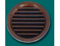 Mriežka vetracia 125 mm hnedá