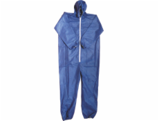 Kombinéza s kapucňou polypropylén, farba modrá, veľkosť XL